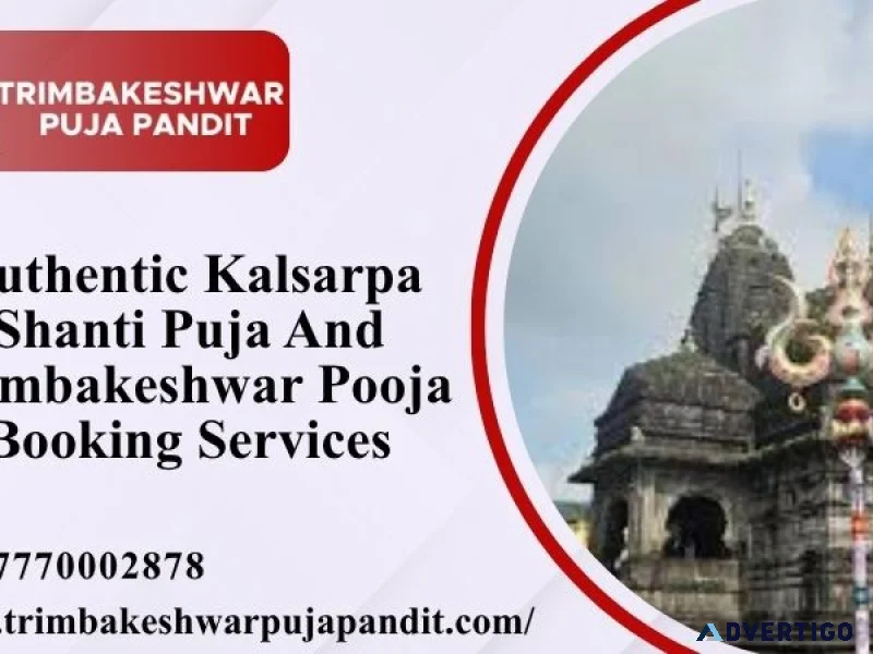 Authentic Kalsarpa Shanti Puja And Trimbakeshwar Pooja Booking 