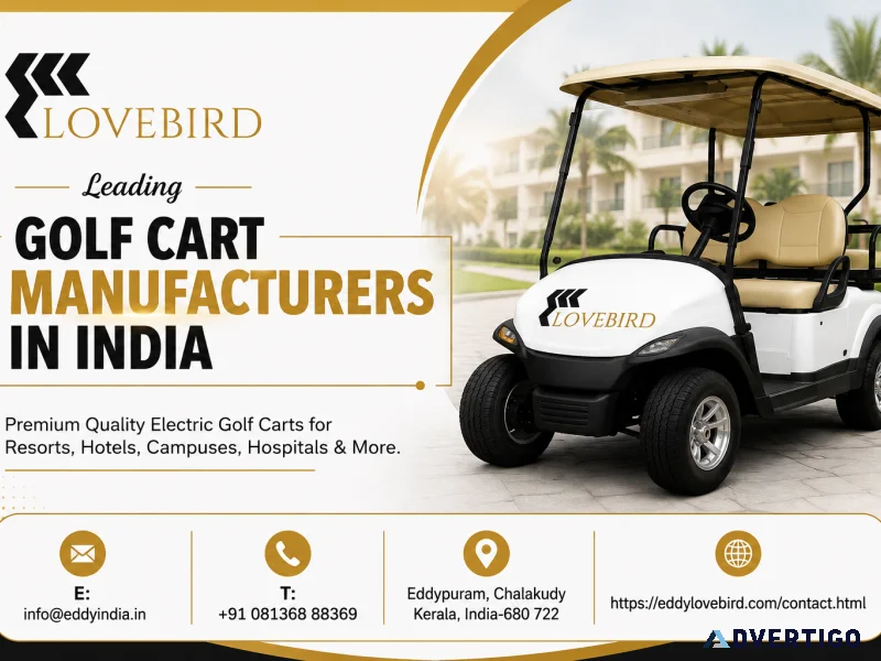 Golf cart manufacturers in india