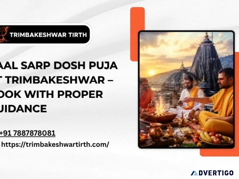 Kaal sarp dosh puja at trimbakeshwar book with proper guidance