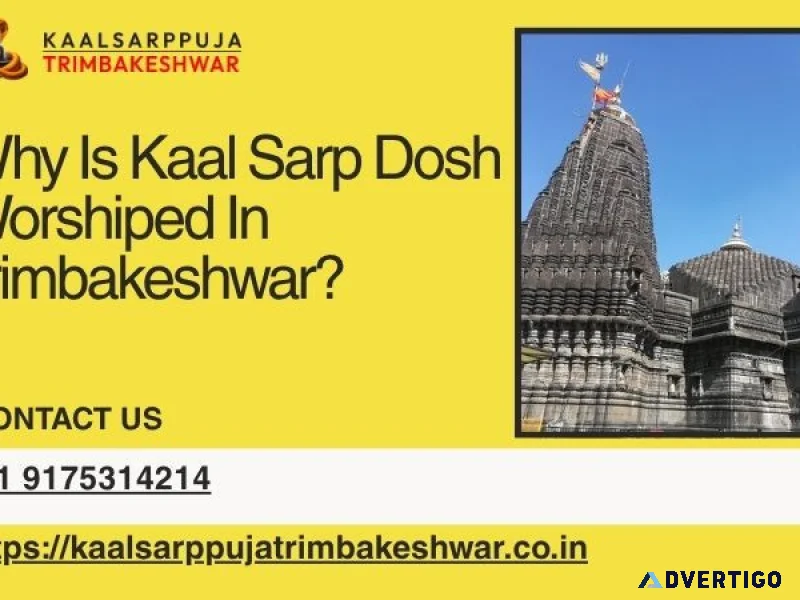 Why is kaal sarp dosh worshiped in trimbakeshwar