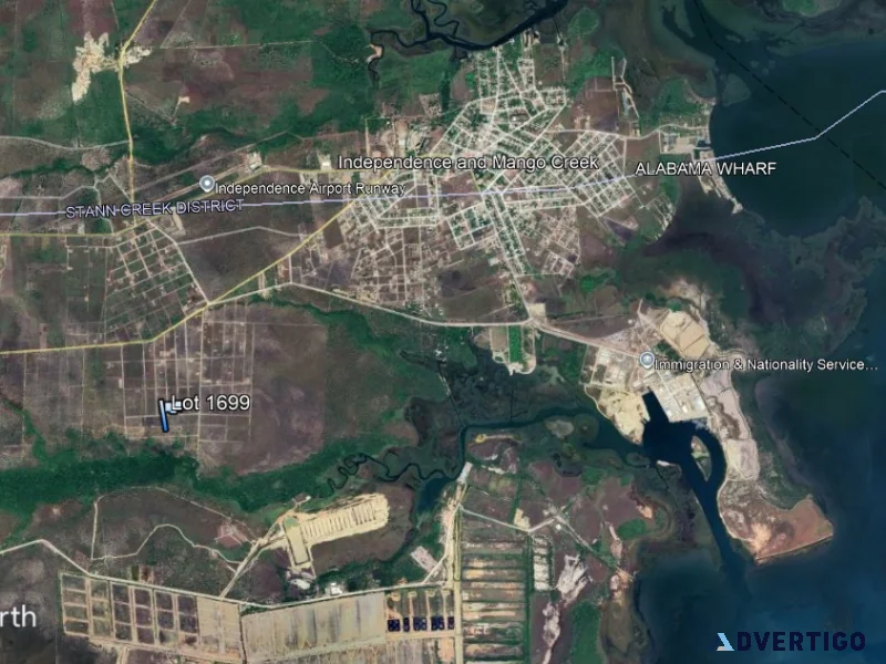 Residential lot in independence village belize