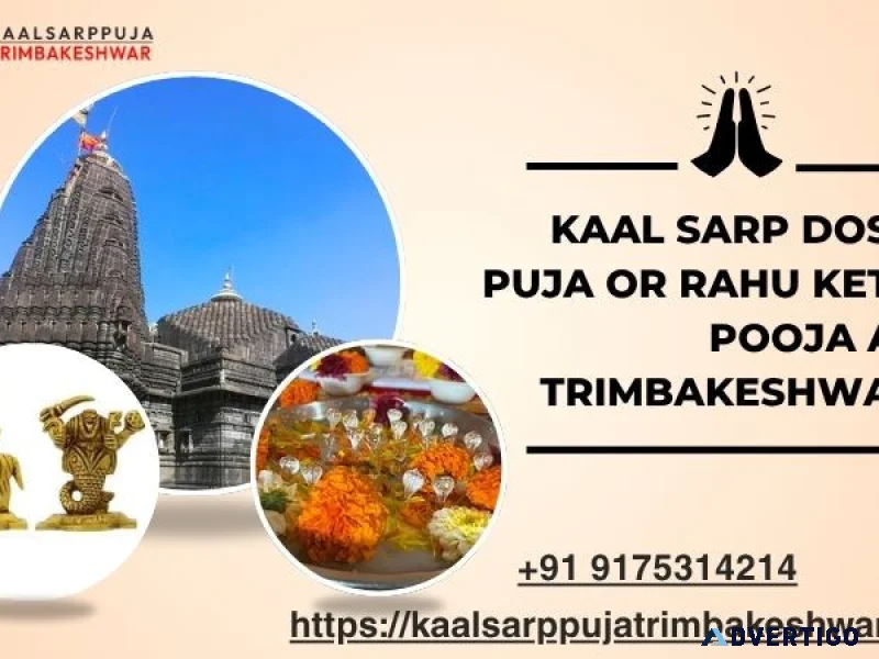 Kaal sarp dosh puja or rahu ketu pooja at trimbakeshwar