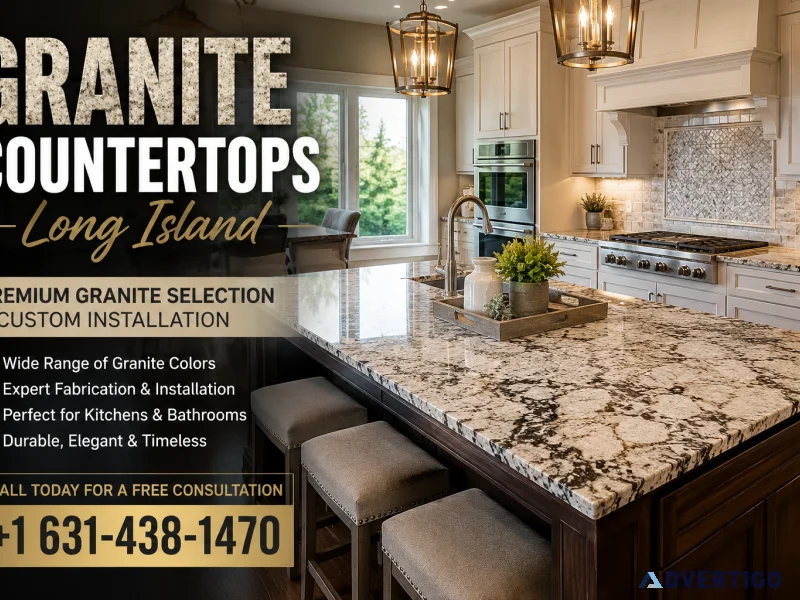 Granite countertops long island quality style