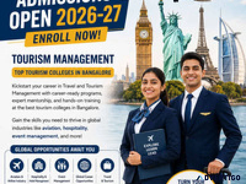 Admissions open 202627 tourism management colleges in bangalo