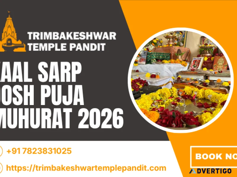 Kaal sarp puja in trimbakeshwar check muhurat and cost