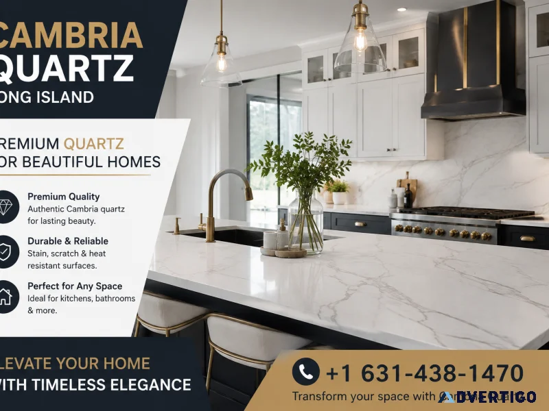 Cambria quartz long island premium countertops