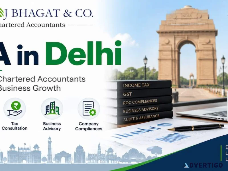Accounting and taxation support from a ca firm in delhi