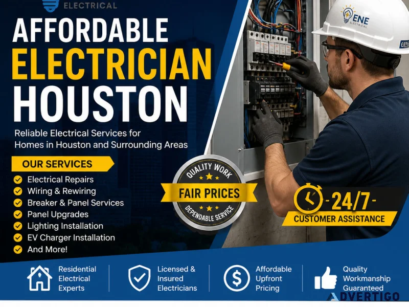 Affordable electrician houston reliable electrical services