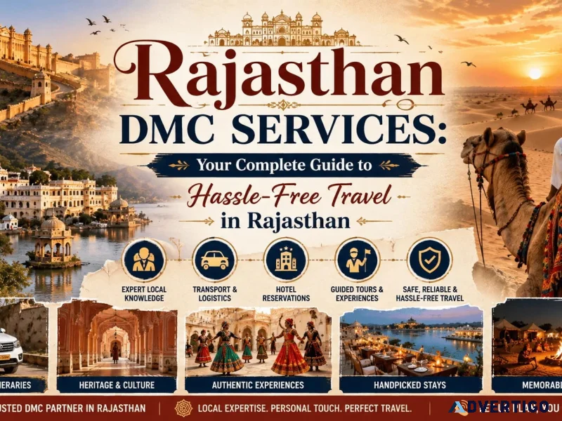 Rajasthan destination management company for travel