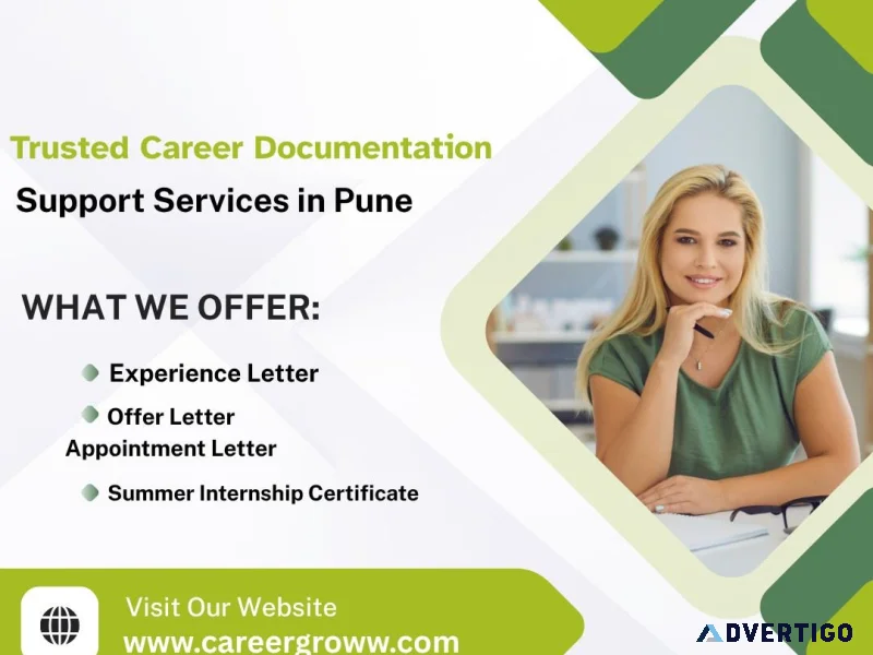 Reliable experience certificate services for pune jobs