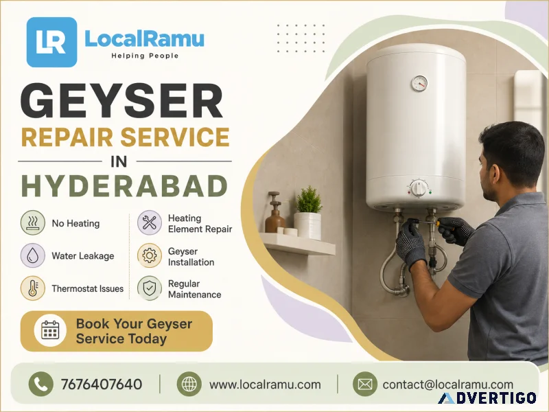 Trusted geyser repair and installation service in hyderabad loca