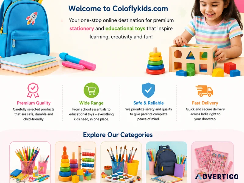 Best stationery store for kids and office supplies