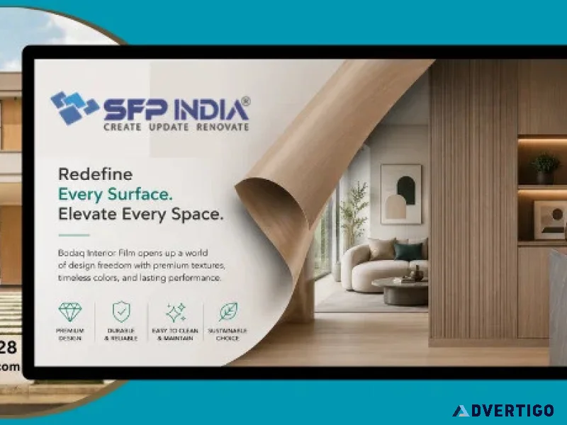 Bodaq interior film for modern interior makeovers