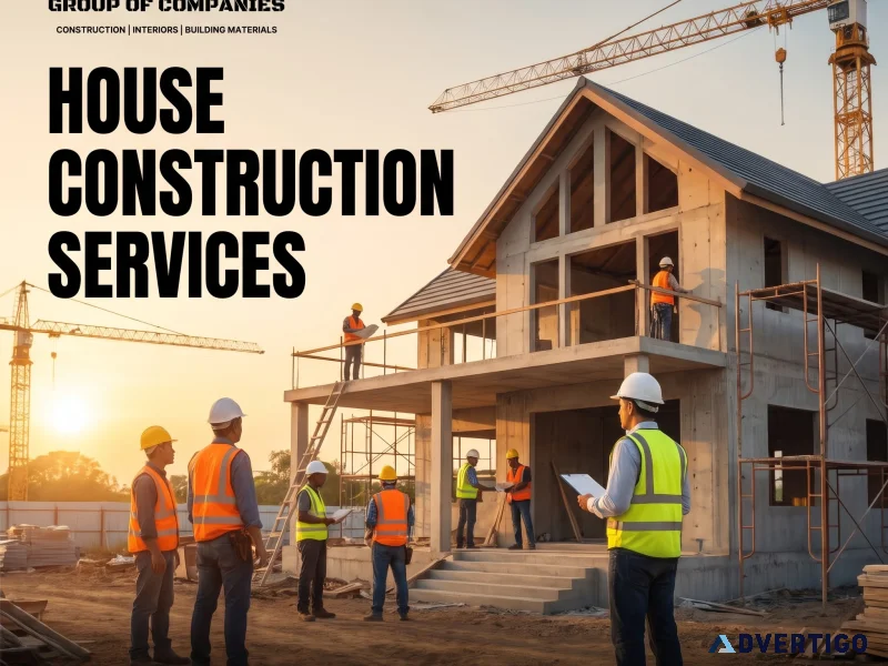 Customized house construction services for your dream home