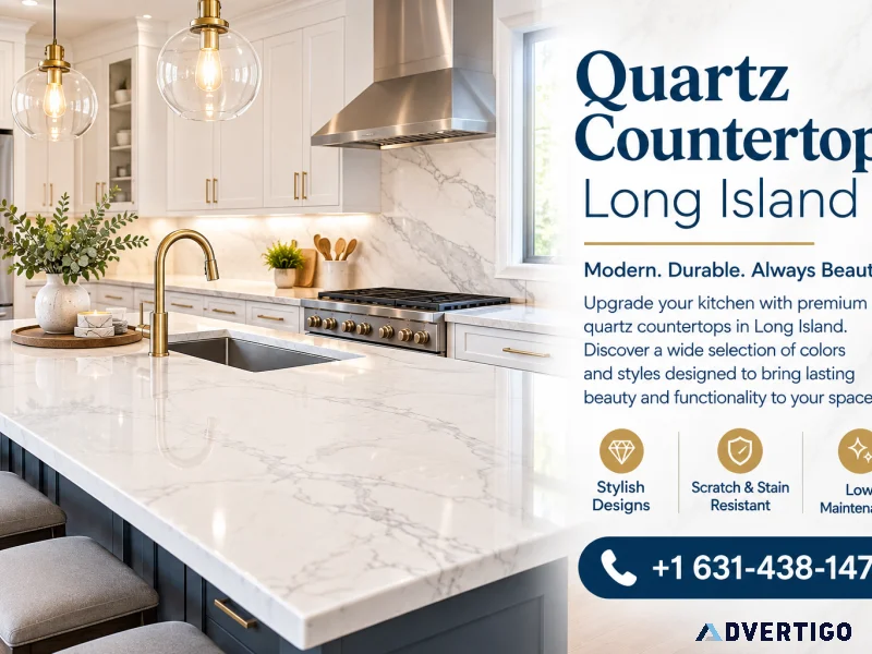 Quartz countertops long island granex kitchen