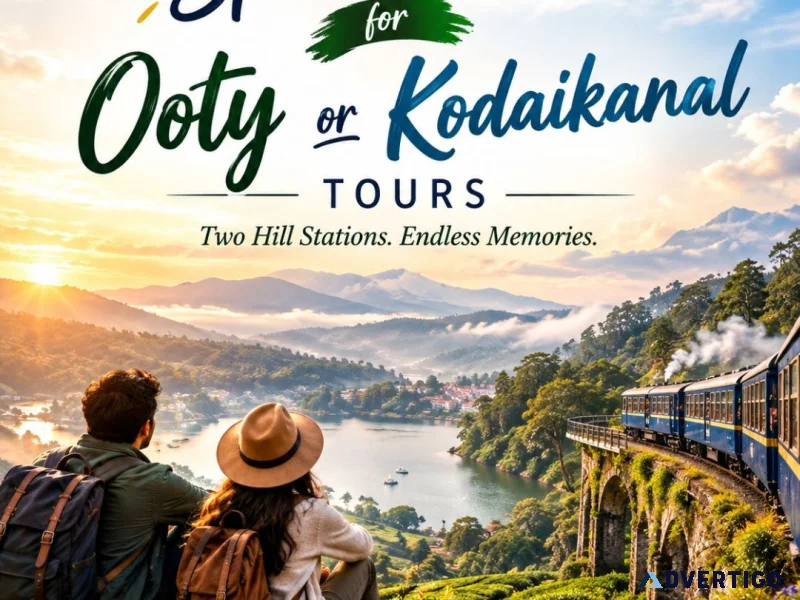 Special offers for ooty or kodaikanal tours 91 9090484850
