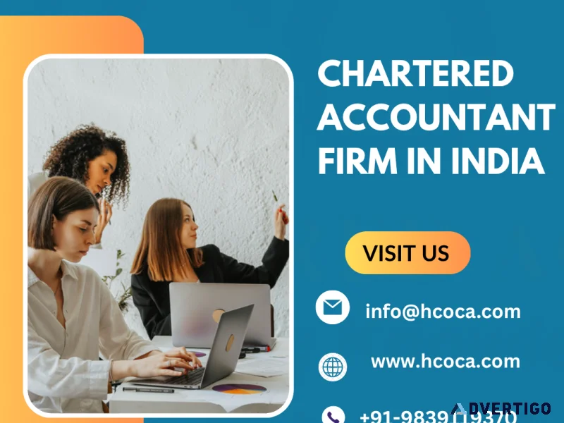Chartered accountant firm in india for audit and tax solutions