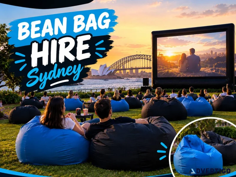 Bean bag hire sydney for outdoor events and movie nights