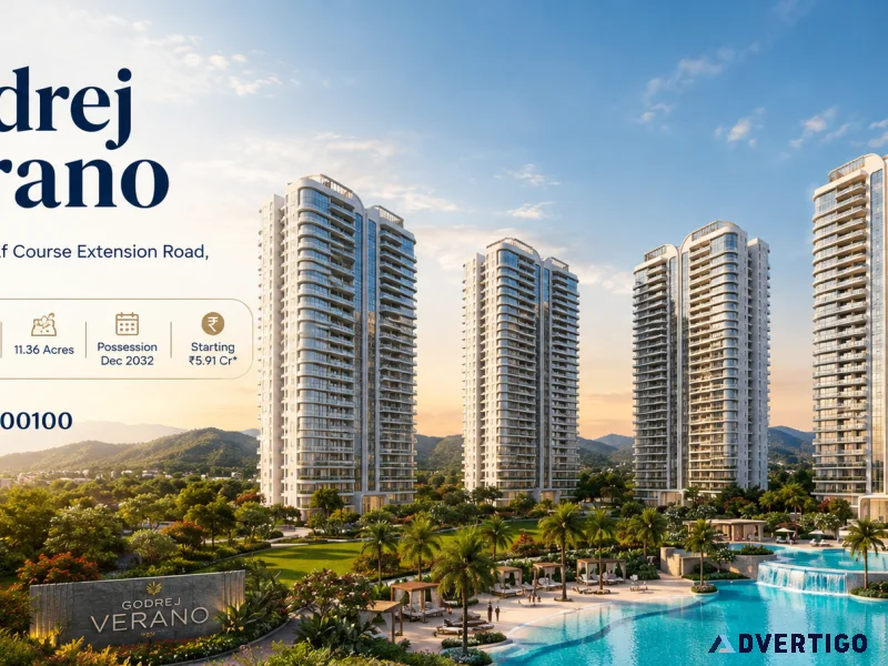 Godrej verano golf course extension road premium homes