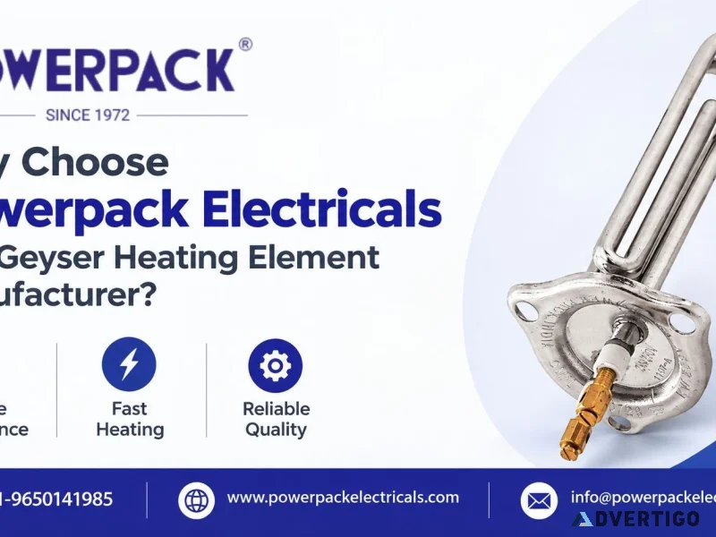 Why choose powerpack electricals as a geyser heating element man