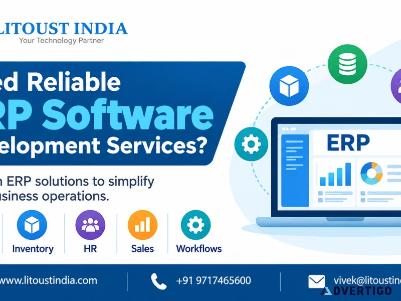 Need reliable erp software development services