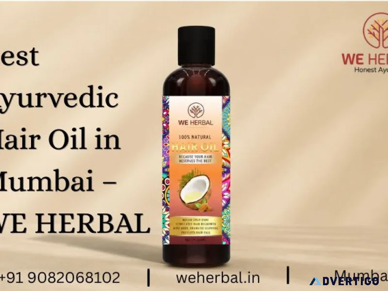 Best ayurvedic hair oil in mumbai we herbal