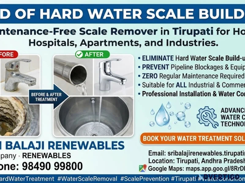 Protect your property with maintenancefree hard water scale rem