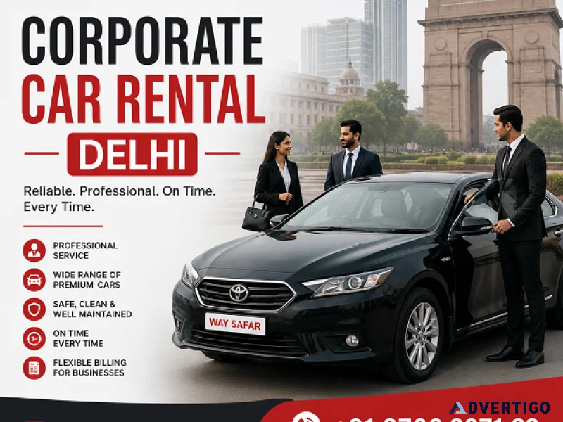 Corporate car rental delhi reliable business travel