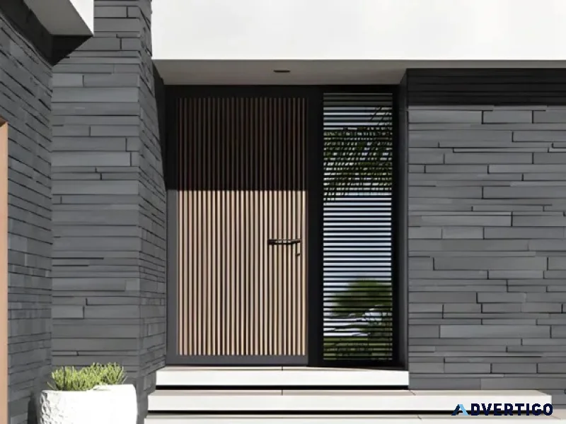 Cladding tiles for walls for modern exteriors