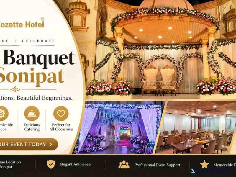 Best banquet in sonipat for weddings receptions and events