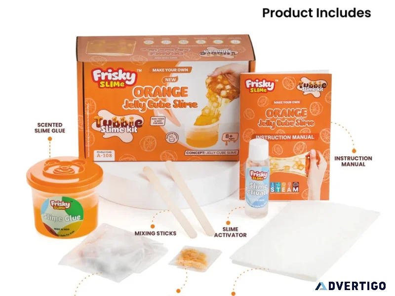 Buy jelly cube slime diy kit fun creative activity for kids