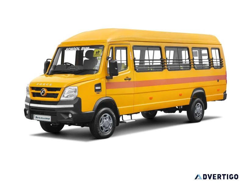 Force motors school buses ambulance traveller toofan deliv