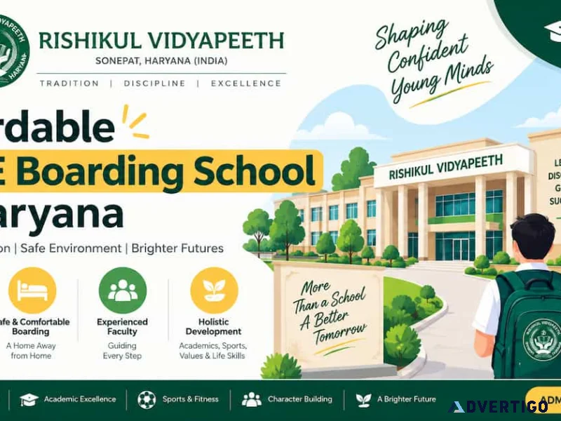 Affordable cbse boarding school in haryana for focused academic