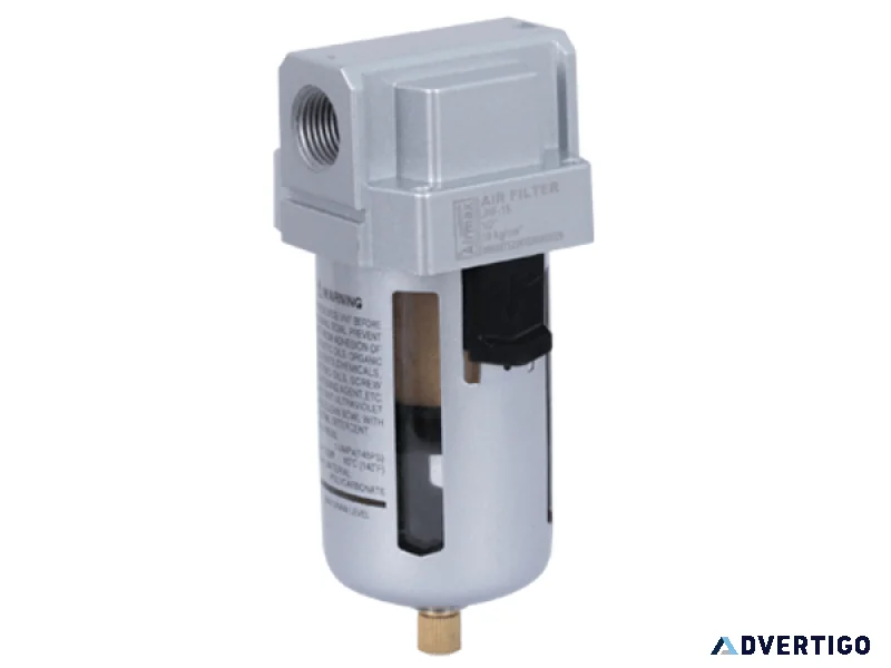 Frl filter efficient air filtration for pneumatic systems