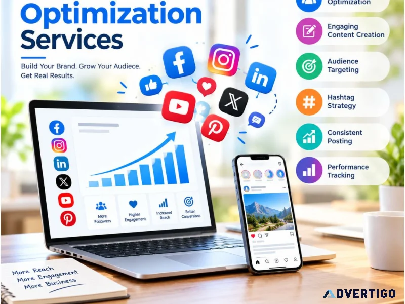 Social media optimization services for better brand visibility b