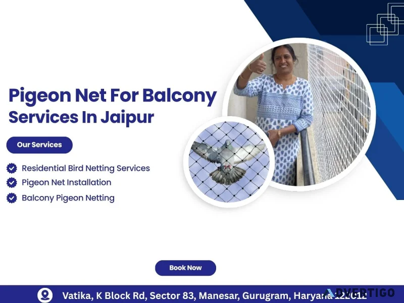Pigeon net for balcony services in gurugram online