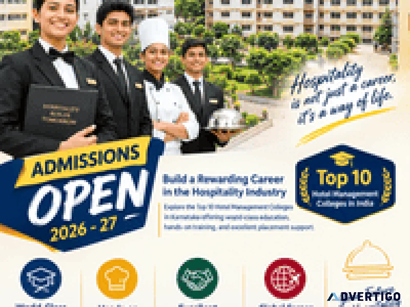 Admission open 202627 top 10 hotel management colleges in ban