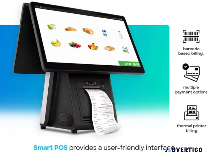 Smart pos software for sales billing and business tracking