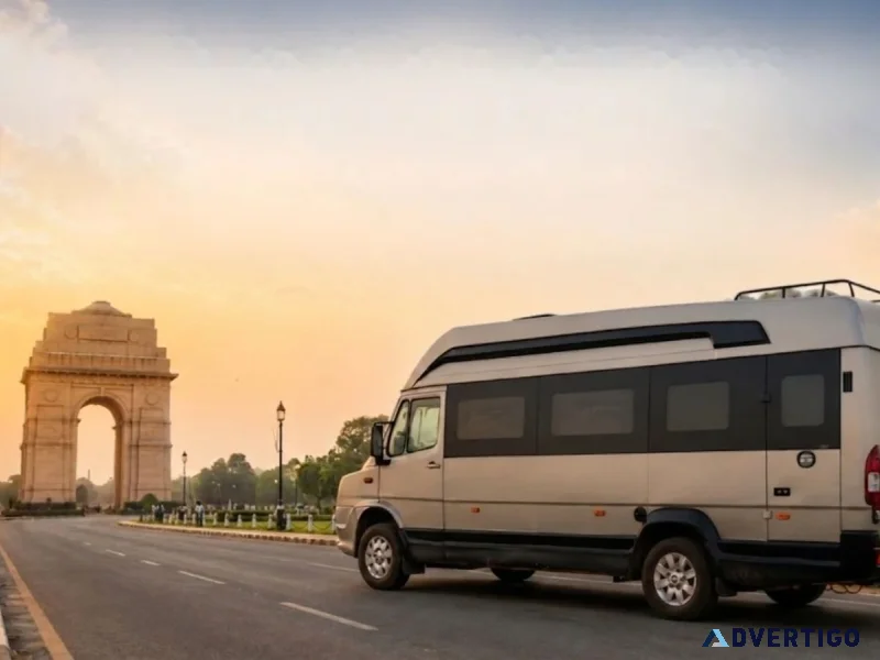 Luxury caravan rent per km india