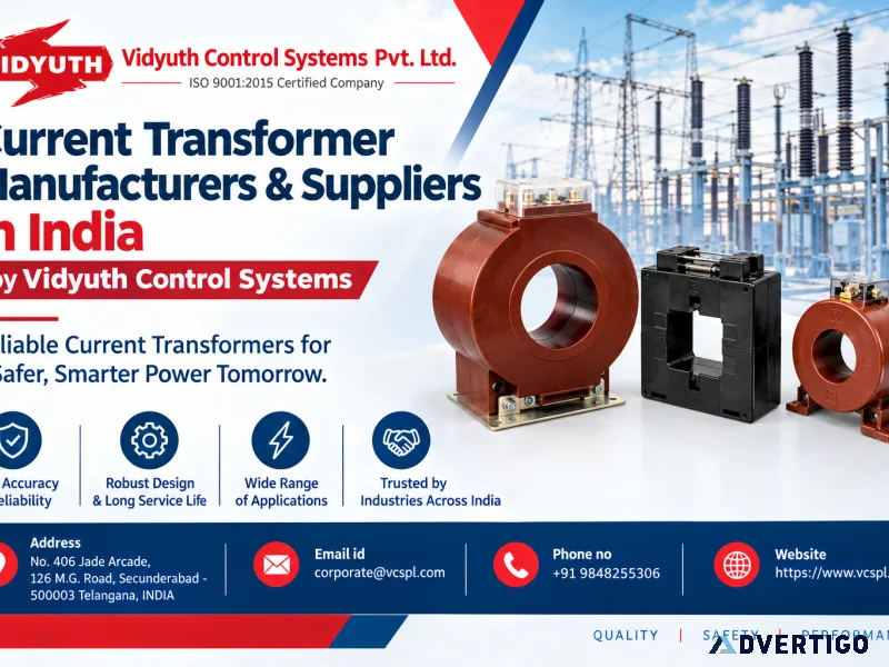 Current transformer manufacturers suppliers in india by vcs