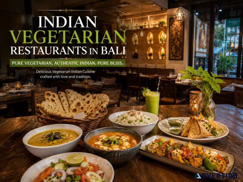 Indian vegetarian restaurants in bali for tasty meals