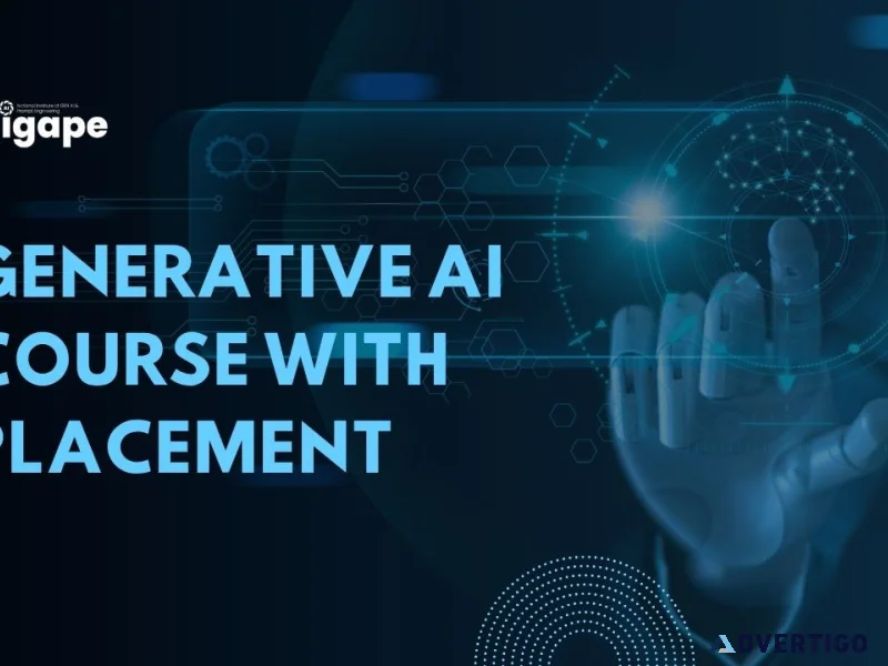 Generative ai course with placement start your ai career