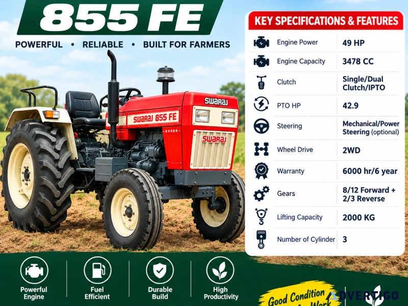Swaraj 855 fe