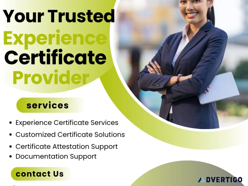 Pune experience certificate services for career documentation
