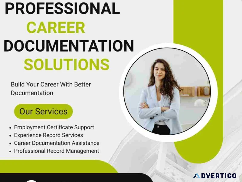 Reliable experience certificate provider services in kochi