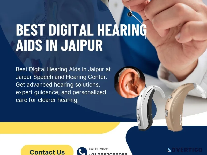 Best digital hearing aids in jaipur