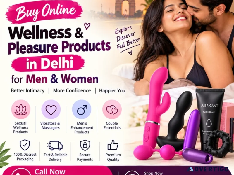 Buy online wellness pleasure products in delhi for men women