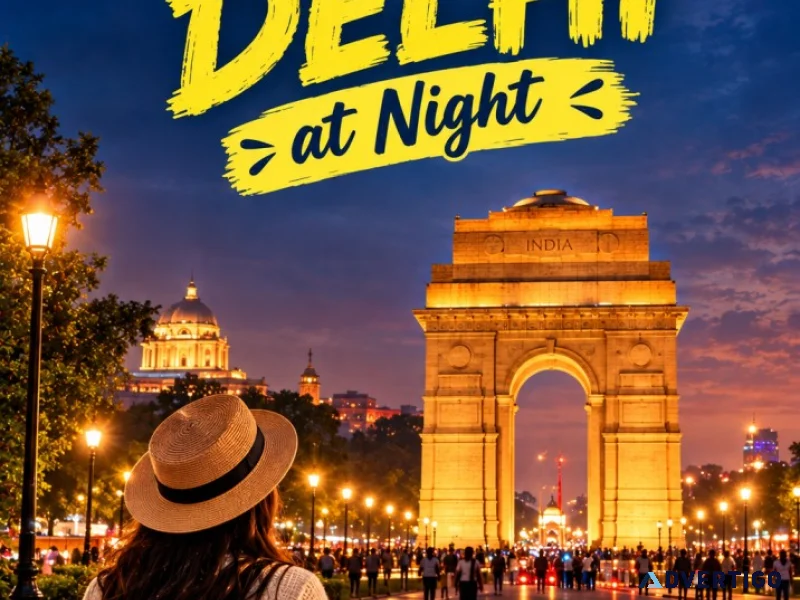 Discover places to visit in delhi at night 91 9090484850