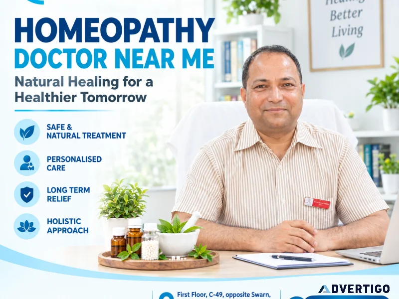 Homeopathy doctor near me for personalized treatment
