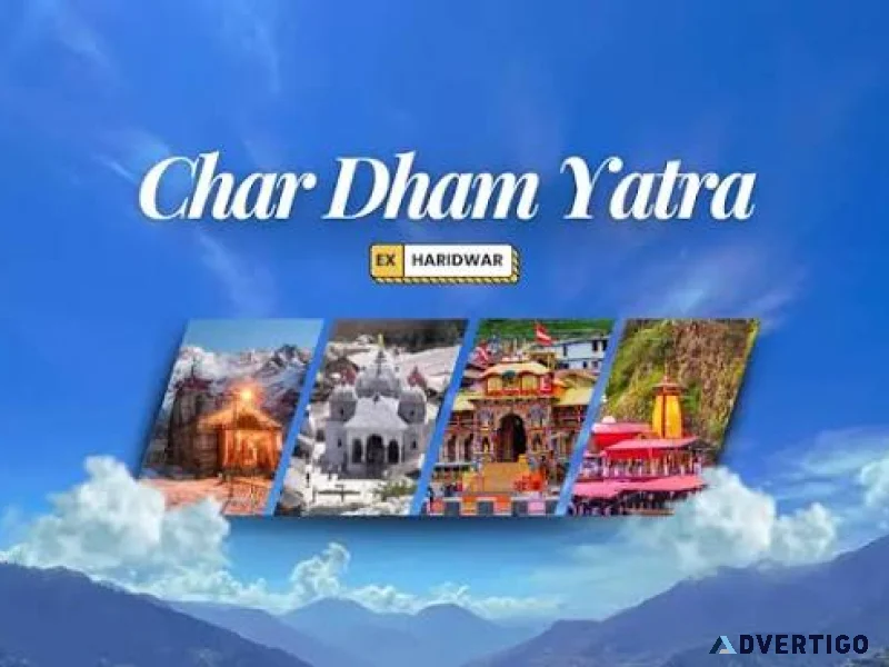 Affordable chardham yatra from haridwar limited seats
